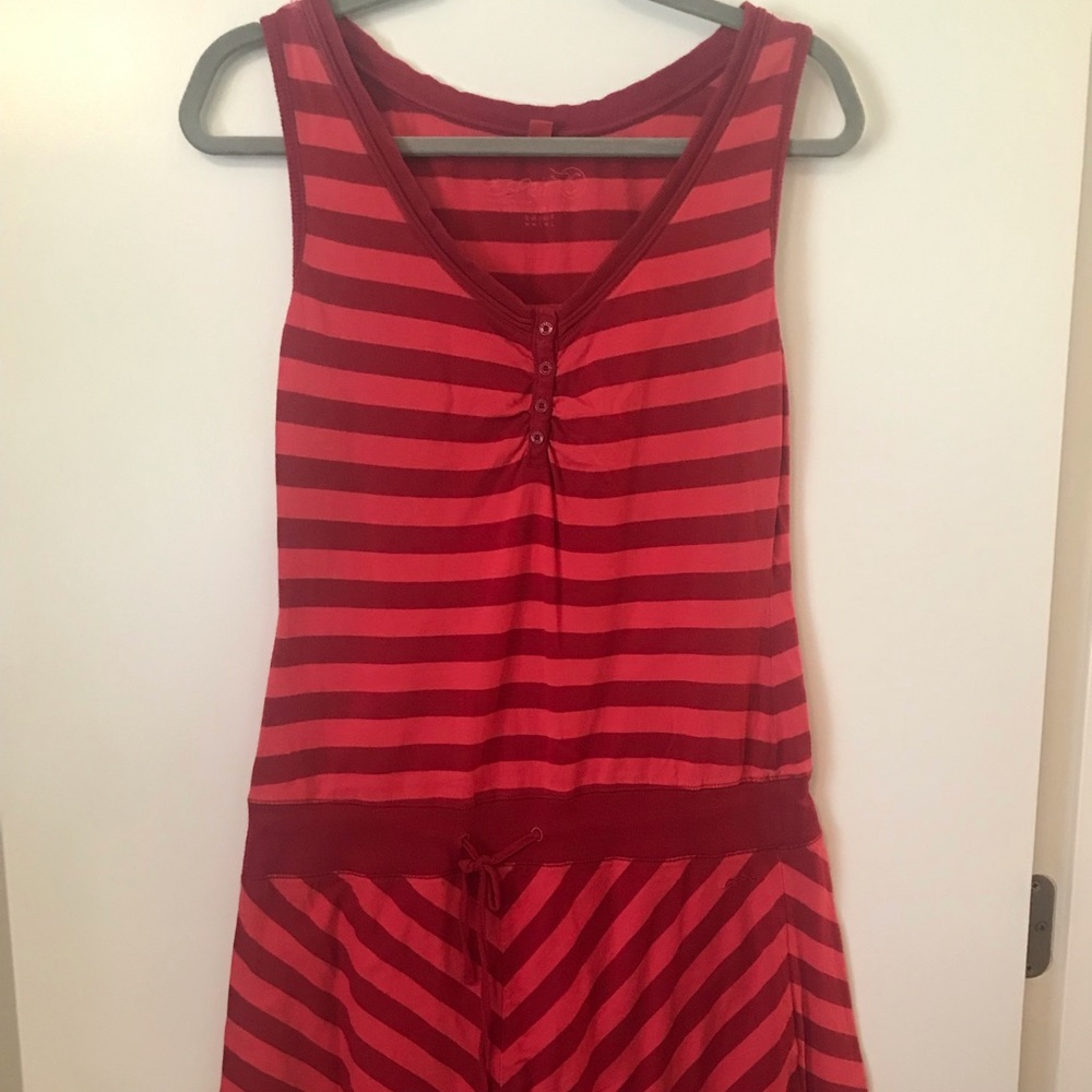 Y2K Esprit women’s sleeveless tennis dress, mauve and rose, women’s size medium